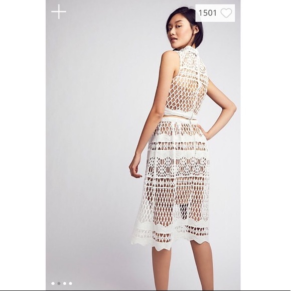 Free People Cropped Skirt Set Ministry of Style - Picture 6 of 8